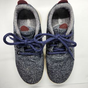 Allbirds Women's Size 6 WRM 0621 NV1 Wool Runner Sneakers Shoes Grey Washable